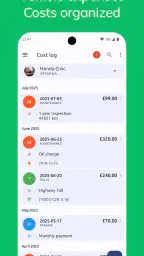 Fuelio: bränsle och kostnader screenshot