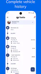 Fuelio: bränsle och kostnader screenshot