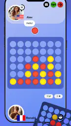 Fyra i rad - Online screenshot