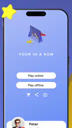 Fyra i rad - Online screenshot