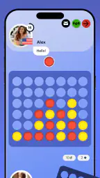 Fyra i rad - Online screenshot