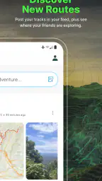 Gaia GPS (Topografiska) screenshot