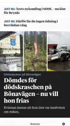 Gefle Dagblad screenshot