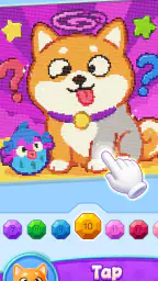 Gem Coloring: Color by Number screenshot