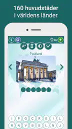 Geografi Quiz: Världens Länder screenshot