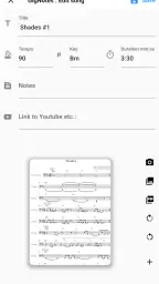 GigNotes – Songbook & Setlist screenshot