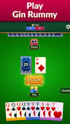 Gin Rummy: Klassiskt Kortspel screenshot