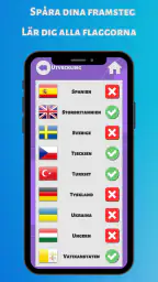 Gissa Flaggor i Världen spel screenshot
