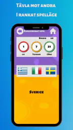 Gissa Flaggor i Världen spel screenshot