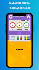 Gissa Flaggor i Världen spel screenshot