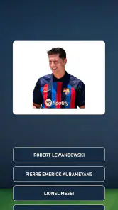Gissa Fotbollsspelaren Quiz screenshot