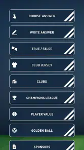 Gissa Fotbollsspelaren Quiz screenshot