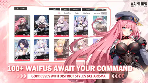 Goddess of Fate: Waifu RPG screenshot