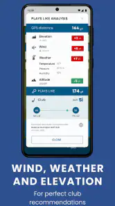 Golfplatta: Golf-GPS scorekort screenshot