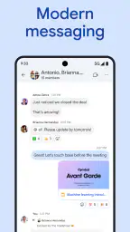 Google Chat screenshot
