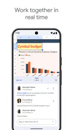 Google Kalkylark screenshot