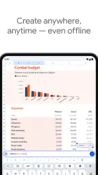 Google Kalkylark screenshot