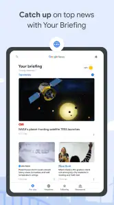 Google Nyheter screenshot