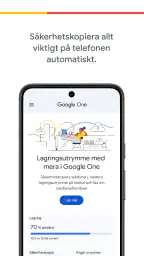 Google One screenshot