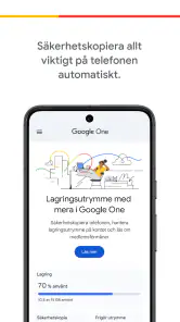 Google One screenshot