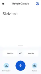 Google Översätt screenshot