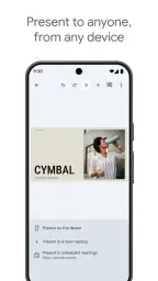 Google Presentationer screenshot