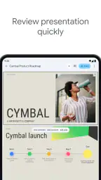 Google Presentationer screenshot