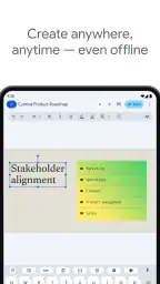 Google Presentationer screenshot