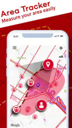 GPS Field Area Measurement App screenshot