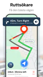 GPS jorda satellit karta screenshot