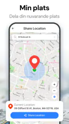GPS jorda satellit karta screenshot