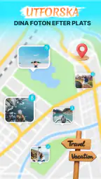GPS-karta: Kamera och plats screenshot