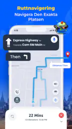 GPS kartkamera och navigering screenshot