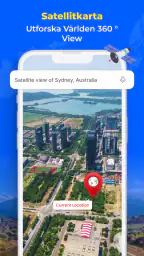 GPS kartkamera och navigering screenshot