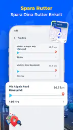 GPS kartkamera och navigering screenshot