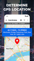 GPS-koordinater Karta screenshot