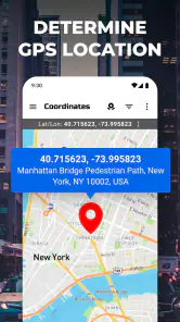 GPS-koordinater Karta screenshot