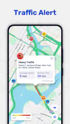 GPS-navigering screenshot