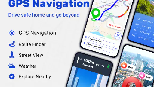 GPS-navigering screenshot