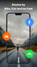 GPS-navigering: GPS, kartor screenshot
