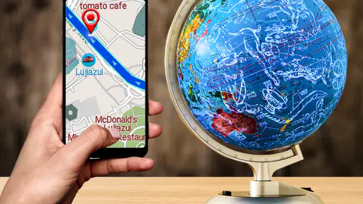 GPS Navigering: Karta Riktning screenshot