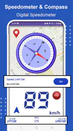 GPS-navigering Karta, trafik screenshot