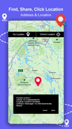 GPS-navigering kartor och rutt screenshot