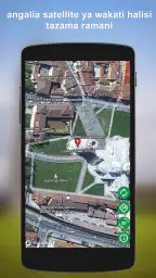 GPS satellit jorden Karta Se screenshot