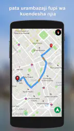 GPS satellit jorden Karta Se screenshot