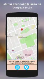 GPS satellit jorden Karta Se screenshot