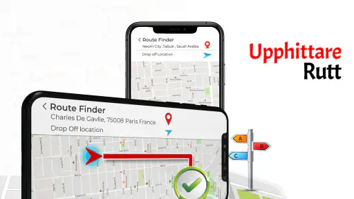 GPS-satellitkarta över jorden screenshot