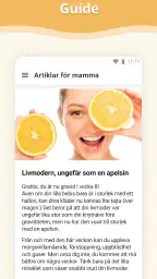 Graviditet screenshot