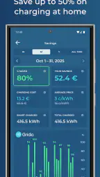 Gridio - smart charge your EV screenshot