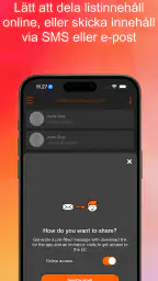 Grosh intelligent inköpslista screenshot